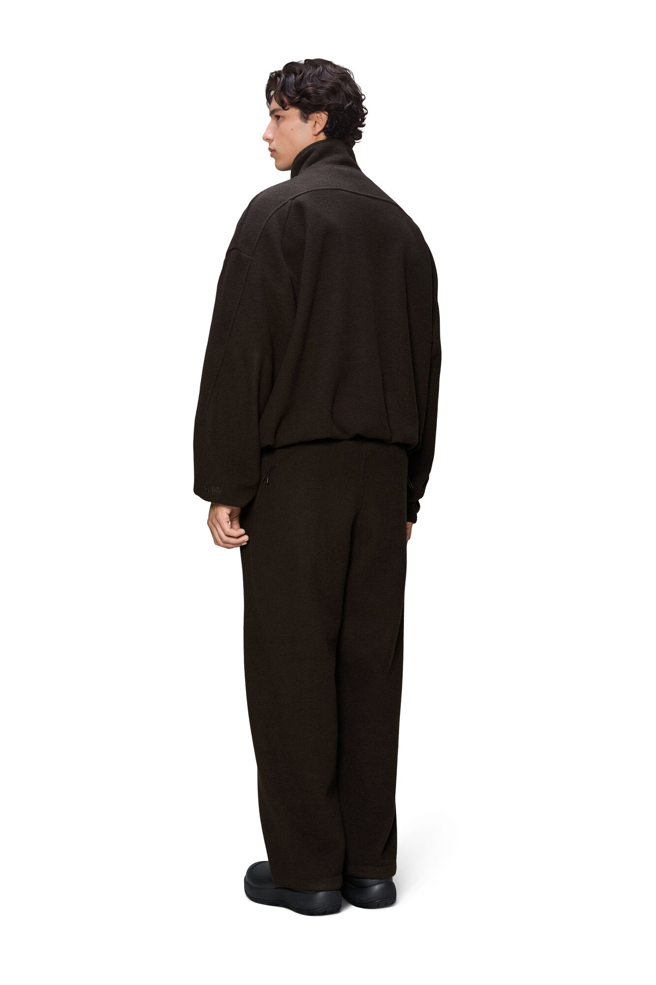 Fleece Zip jakke - Bark